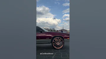 Oldsmobile 442 On Asanti Wheels During The 2025 March Madness Car Show 