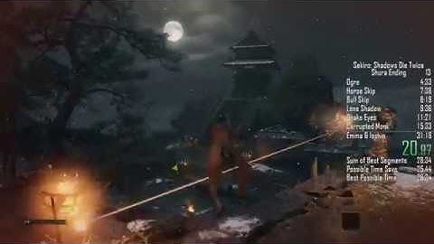 Sekiro Shura Ending Any% Speedrun in 26:32