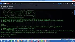 Wapiti Web Application Vulnerability Scanner Tutorial Kali Linux 2024