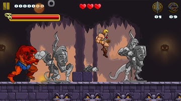 Mini Gameplay He-Man the most powerful Game walktrought for android Boss final level one