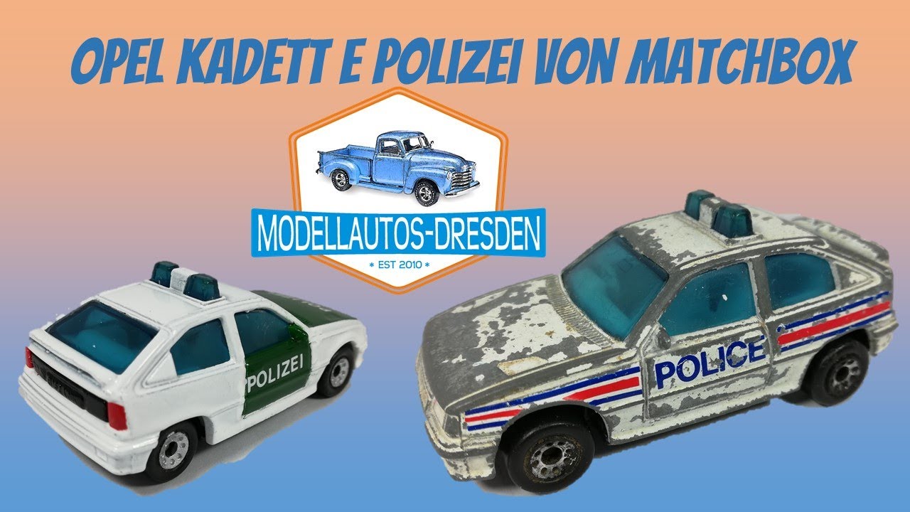 #40 Opel Kadett E Polizei - Vauxhall Astra restoration restaurieren Kommentar auf deutsch