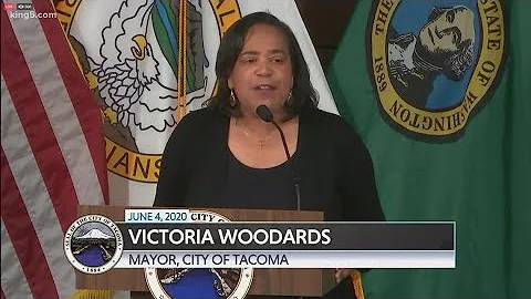 Tacoma Mayor Victoria Woodards condemns video of a...