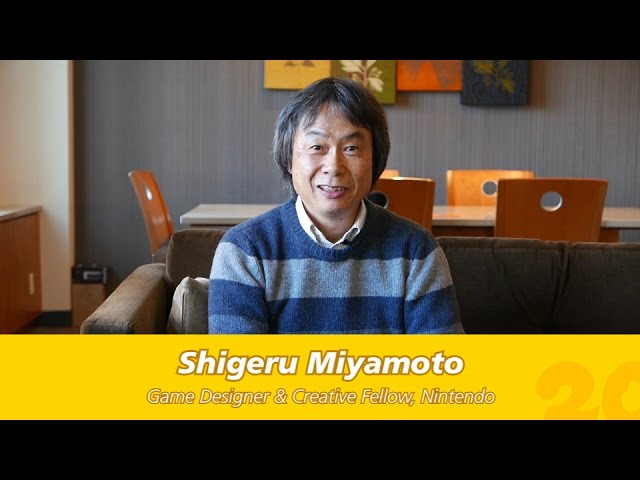 Get to know video game designer Shigeru Miyamoto