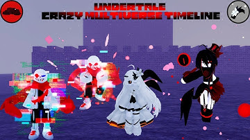 Undertale Crazy Multiverse Timeline - Fatal Error Reworked and More Skins