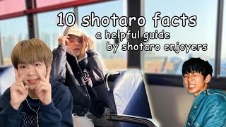 10 shotaro facts(ish?): a helpful guide by shotaro enjoyers