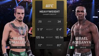 : EA SPORTS UFC 5_Sean O'Malley vs Israel Adesanya