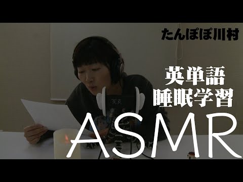 【ASMR】中学1年生の英単語を囁きました【睡眠学習】