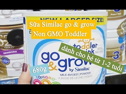 hqdefault Sữa Sữa Similac Go & Grow Non - GMO Toddler dành cho bé 12-24 tháng tuổi hộp 680g