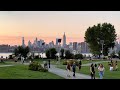 Relaxing Sunset Views and Sounds of New York City 4K ASMR