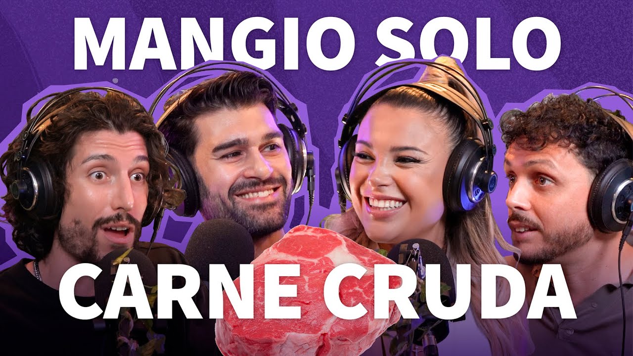 Ep. 55 - Mangio solo Carne Cruda con Marilena Sansone e dott. Lorenzo Caressa | Pianeta B12
