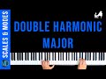 The Double Harmonic Major Scale Challenge: Piano improvisation using only one mode.