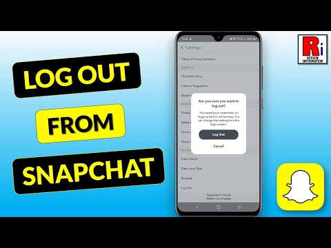 How to Log Out from Snapchat