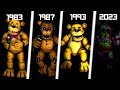 FNAF ALL TYPES GOLDEN FREDDY Fanmade Timeline V2