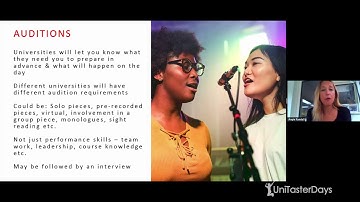 Preparing for university interviews, university auditions & uni portfolios | UniTaster On Demand