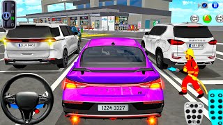 New Hyundai Elantra N car Parking in Highway Rest Area - 3D Driving Class 2026 - Android Gameplay screenshot 5