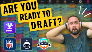 Beginners Guide to Fantasy Football Drafting