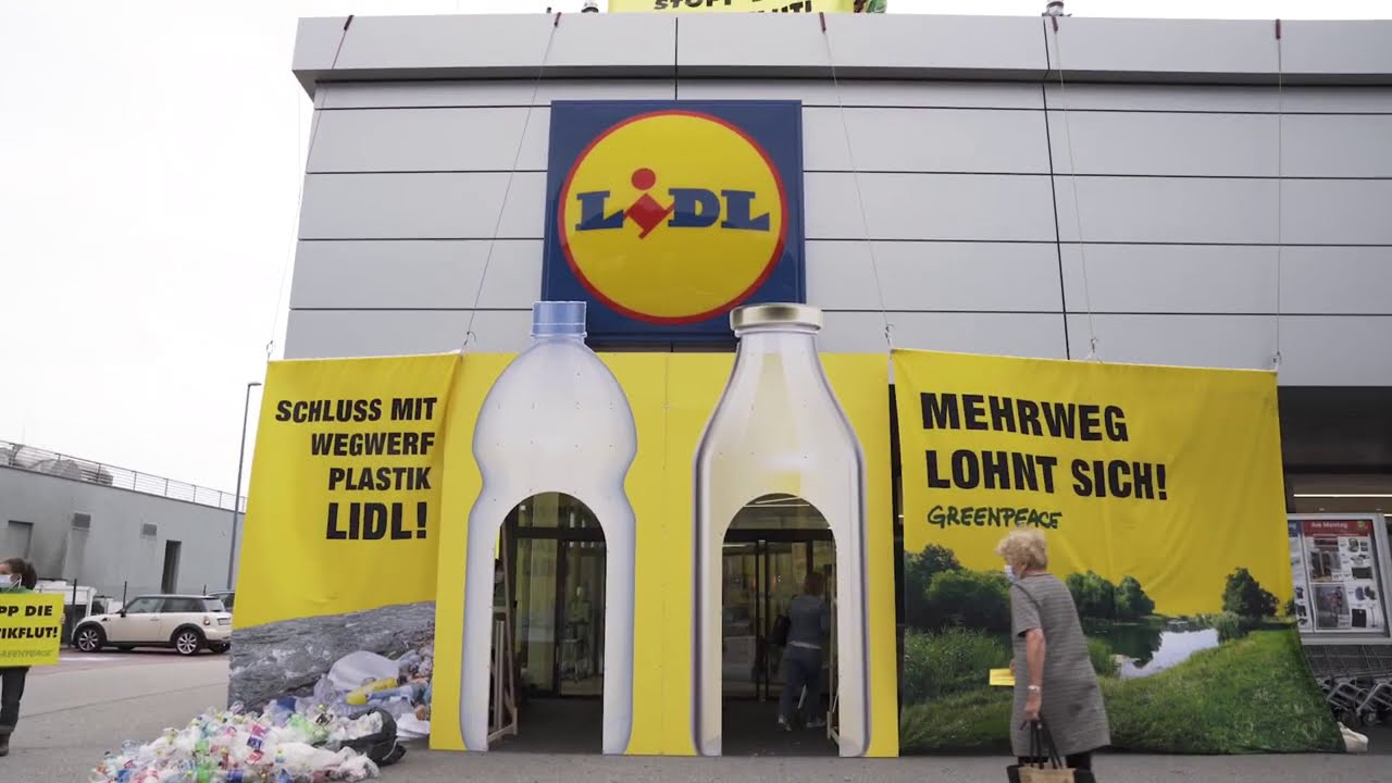 Greenpeace Protest Bei Lidl Youtube