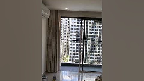 Thi công rèm 2 lớp âm Trần tại Vinhomes Grand park  Hotline 0328214848