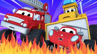 Monster trucks for children - Max's out of water! - Monster Town