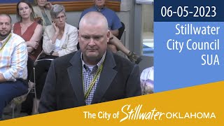 Stillwater City Council and SUA 06/05/2023