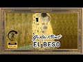 El beso - Gustav Klimt | Arte decorativo para Smart TV en Full HD | Cuadro en pantalla (2h)