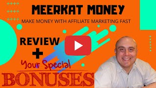 Meerkat Money Review! Demo &amp; Bonuses! (How To Make Money Online in 2021 Fast)