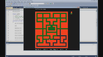 How to build a Pacman game in XNA - 28. MapBuilder - Create Collision Map Data