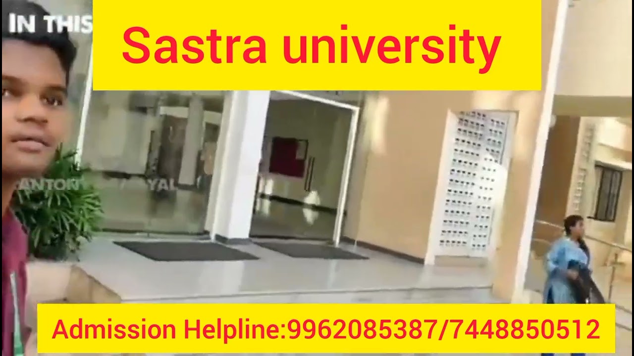 Sastra university 