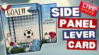 🔴 Cardmaking Live | MTS Mix n Match | Side Panel Lever Card | 31/01/2025