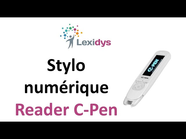 Reader C-Pen V2 Stylo numérique pour aide à la prise de note des
