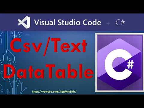 Parse csv File to DataTable in c# .net | Read Text file to DataTable