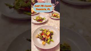 Private dining in Sarasota with Chef JB. DM me on my Link tree. #privatechefs #privatedining