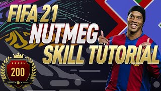 THIS SKILL WILL HELP YOU SCORE MORE IN FIFA 21!! THE NUTMEG/L1 R1 FLICK TUTORIAL