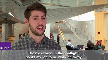 Working for a Member of the Scottish Parliament