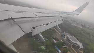 Plane Landing at Nagpur Airport