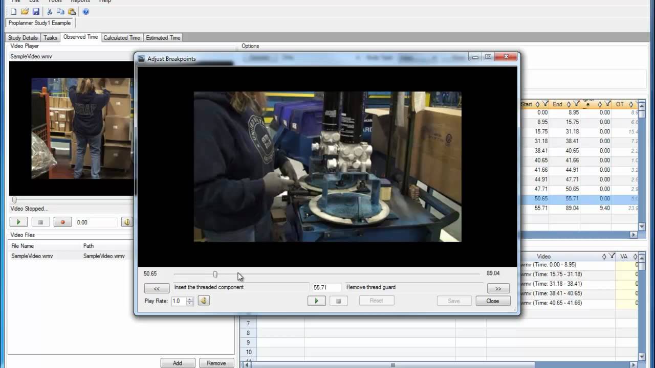 Proplanner ProTime Estimation - How to Adjust Start and End Times - YouTube