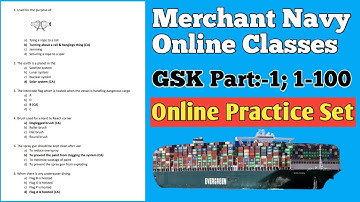 Gp Rating Online Classes, GSK:-1-50,online Practice Set:-1