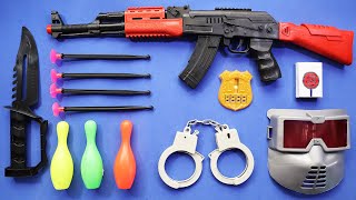 Police Weapons Set; Rifle, Ammunition, Marrocas and Target Shooting! | ASMR-REVIEW screenshot 3