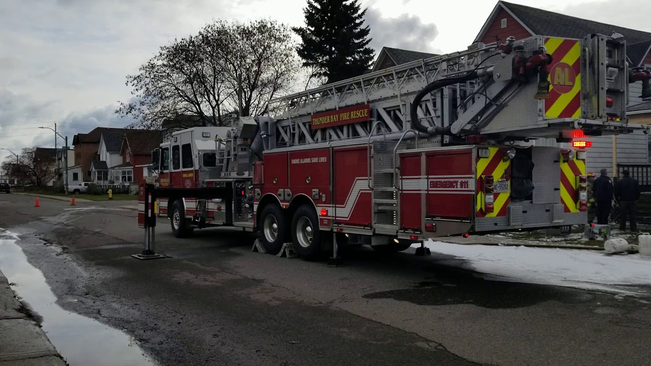 No injuries reported by Thunder Bay fire rescue in this house fire ...
