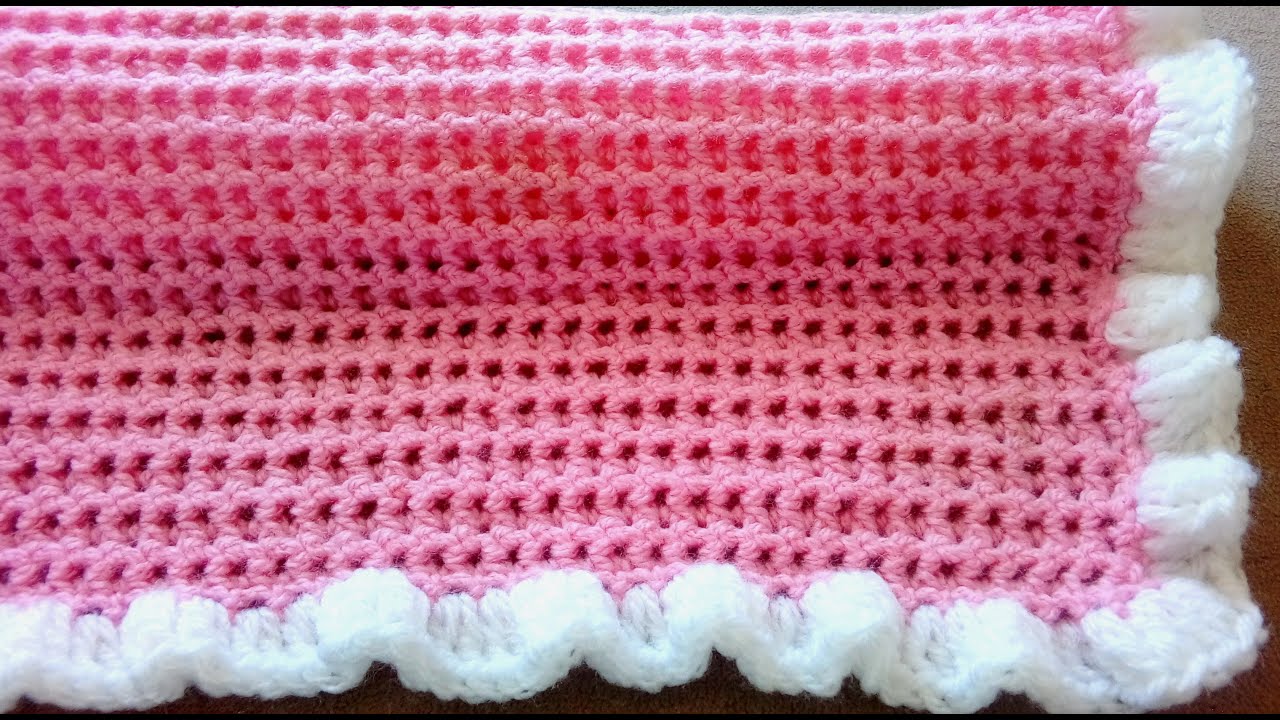 MANTA DE CROCHE PARA BEBE (CROCHET BABY)