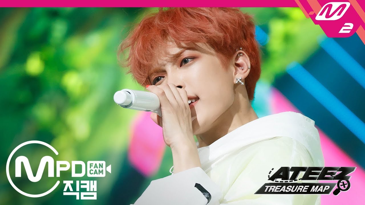 [MPD직캠] 에이티즈 홍중 직캠 4K 'WAVE' (ATEEZ HONGJOONG FanCam)｜ATEEZ: TREASURE
