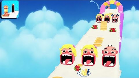 PANCAKE RUN ALL LEVELS #25 GAMEPLAY WALKTHROUGH PART 2