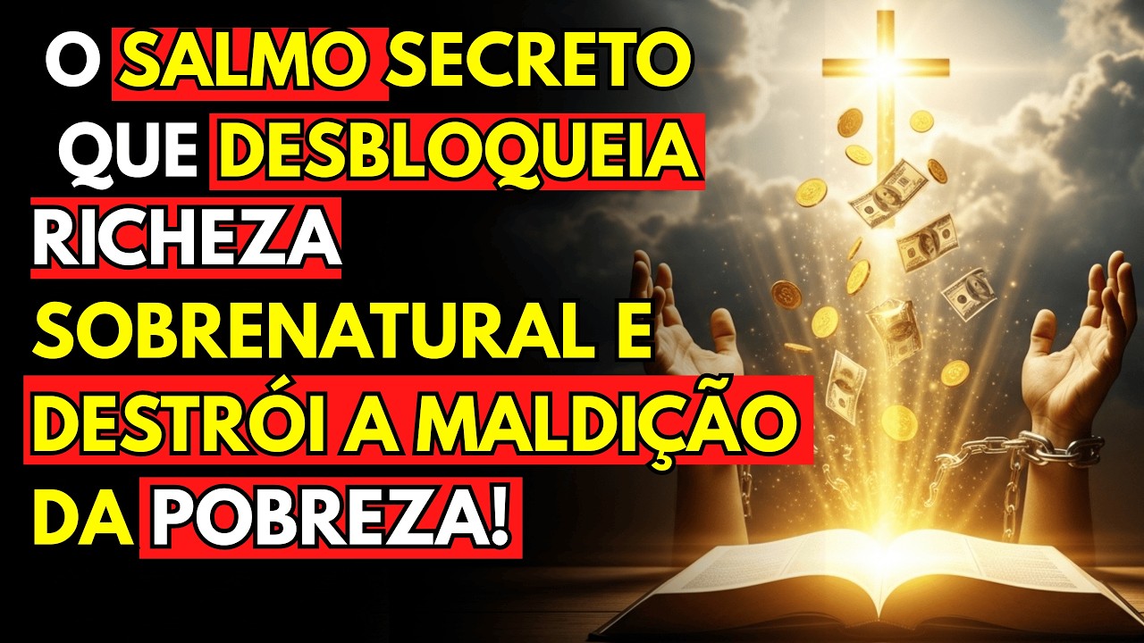 O ÚNICO SALMO que o DIABO TEME — ele DESTRÓI a POBREZA e LIBERA…