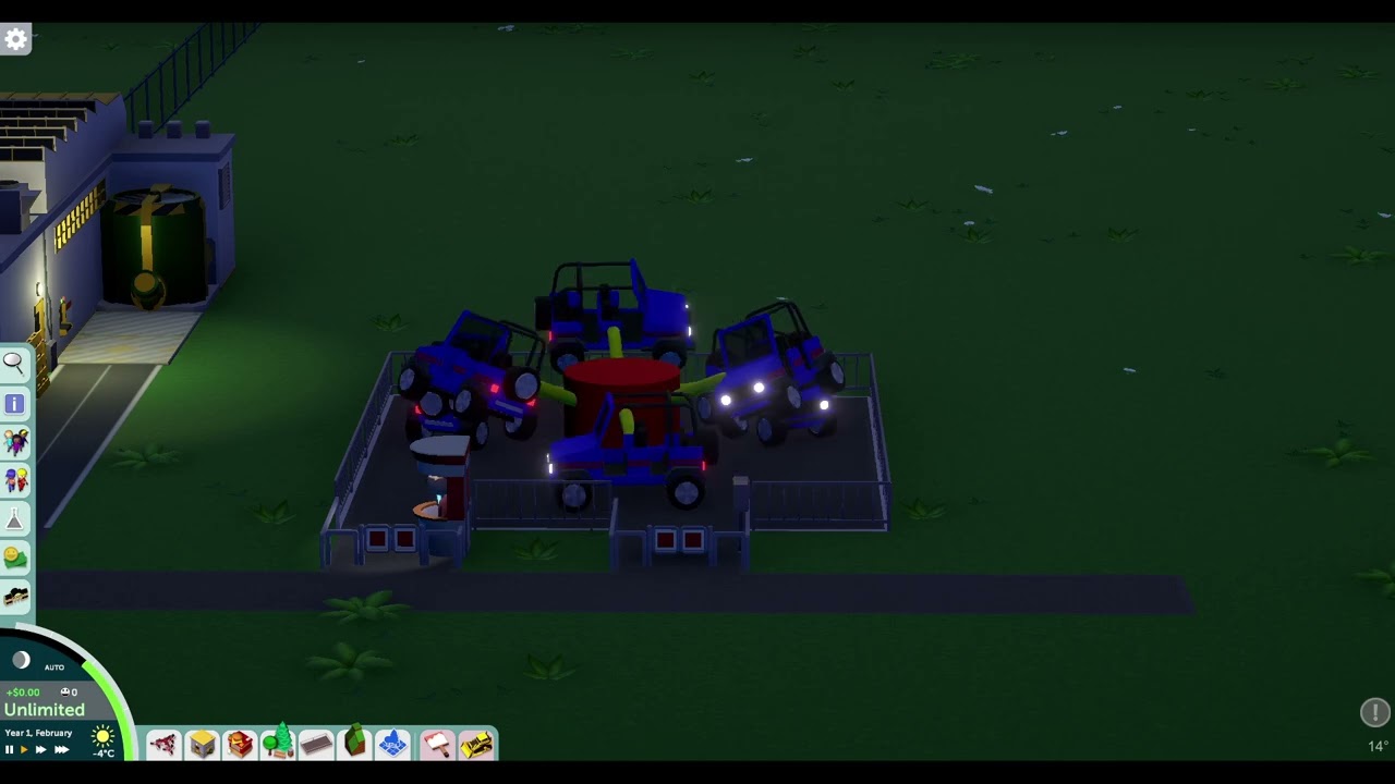 Parkitect Showcase: Zamperla Jump Around