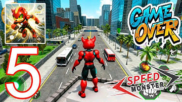 Speed Monster: City Chaos – Gameplay Walkthrough Part 5 - Game Over (iOS, Android)