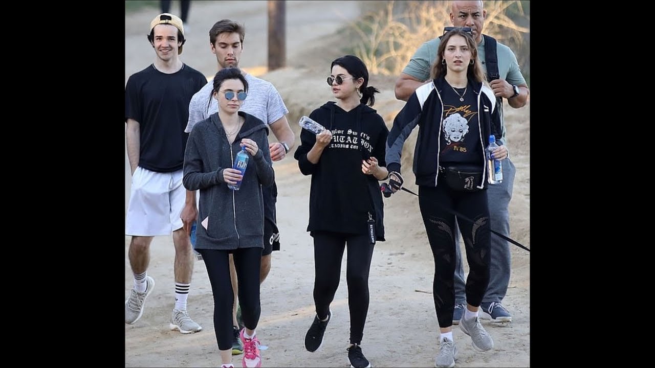 Selena Gomez Wears Taylor Swift Sweatshirt On La Hike With