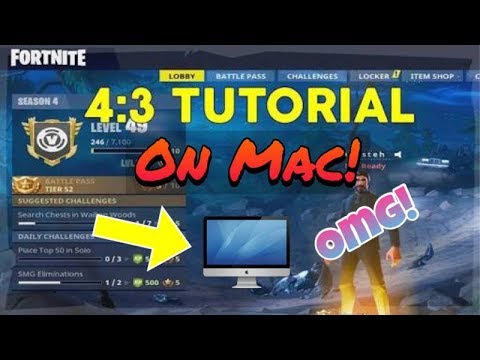 How To Get Fortnite 1440 1080 Stretched Any Mac Does Not Work Anymore