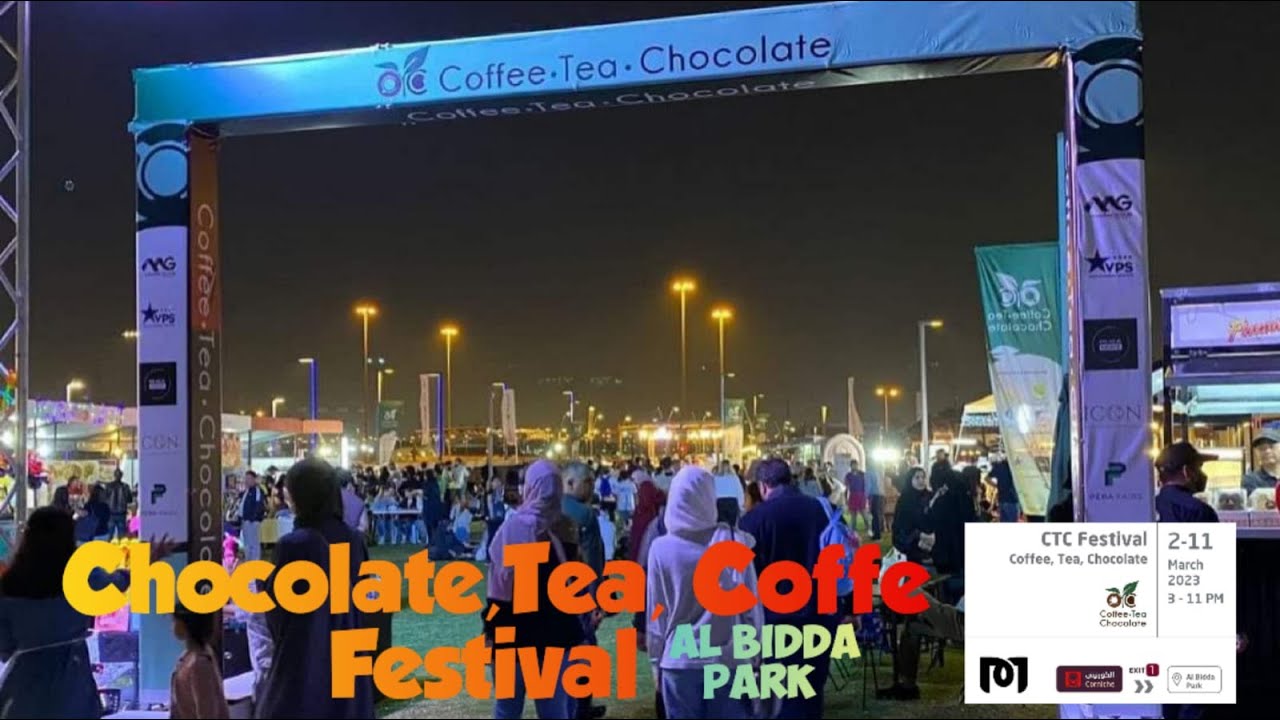 coffee,Tea,chocolate festival 2023 dohaqatar tea coffee chocolate 