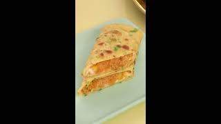 芝士肉松玉米蛋饼| spring onion pizza with chess and bacon