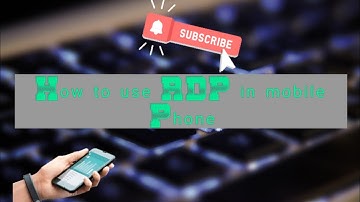 How to use RDP in Android Phone #RDPfree #amazonrdp #cardingADDA #rdpforcarding #rdpforcracking #rdp